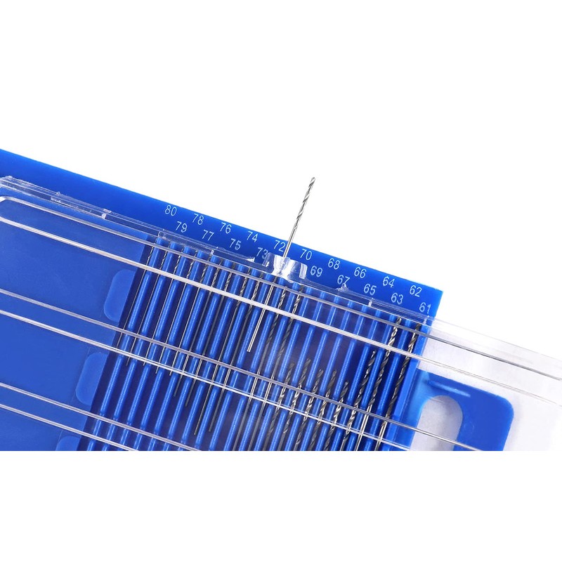 Accusize Industrial Tools H.S.S. Twist Mini Drill Sets, Size No