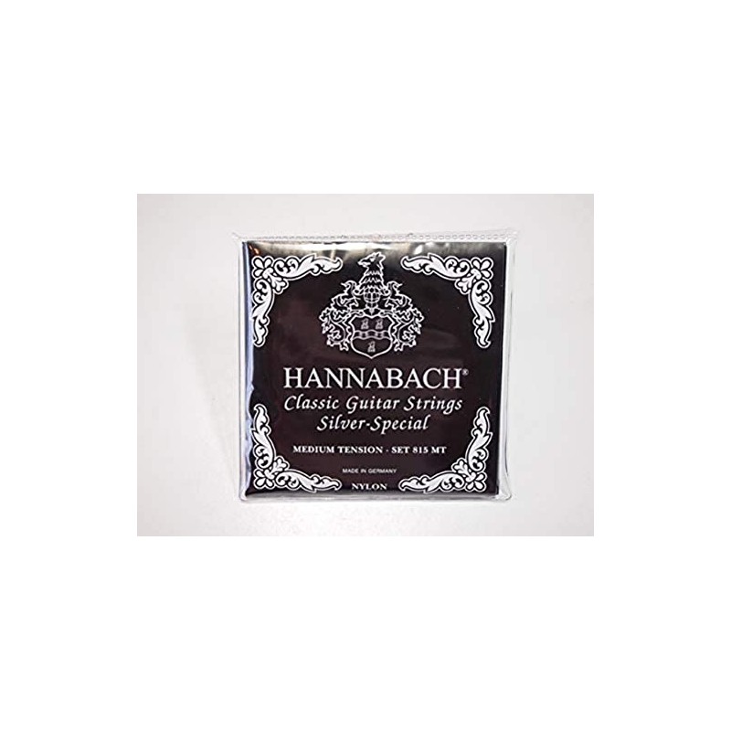 Hannabach 652527 Series 815 Silver Special Medium Tension String Set