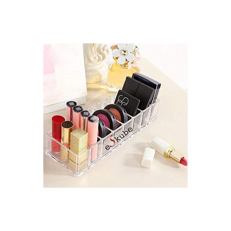 eS³kube 8 Slots ACRYLIC Compact Holder Powder Eye Shadow Blush