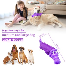 Fuufome Dog Chew Toys for Aggressive Chewers, Indestructible Tough Interactive Dog Toys for Small Medium Large Breed-Puppy Teeth Chew Toy to Keep Them Busy