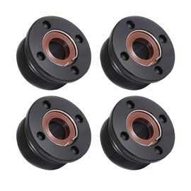 4PCS Tilt Cap/Gland with Seals Replacement for 61A-43811-00-00 Fit for Yamaha Outboards 200 225 250 300HP V6 3.3L End Cap Tilt Cylinder FSM022 Pack of 4