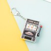 6 Pcs Keychain Toys Slot Machine Key Chain Fun Car