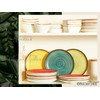 ONEMORE Porcelain Dinner Plates 8.5 inch Dessert Salad Plates Ceramic