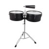 Unbranded US Percussion 13" & 14" Timbales Drum Set w/