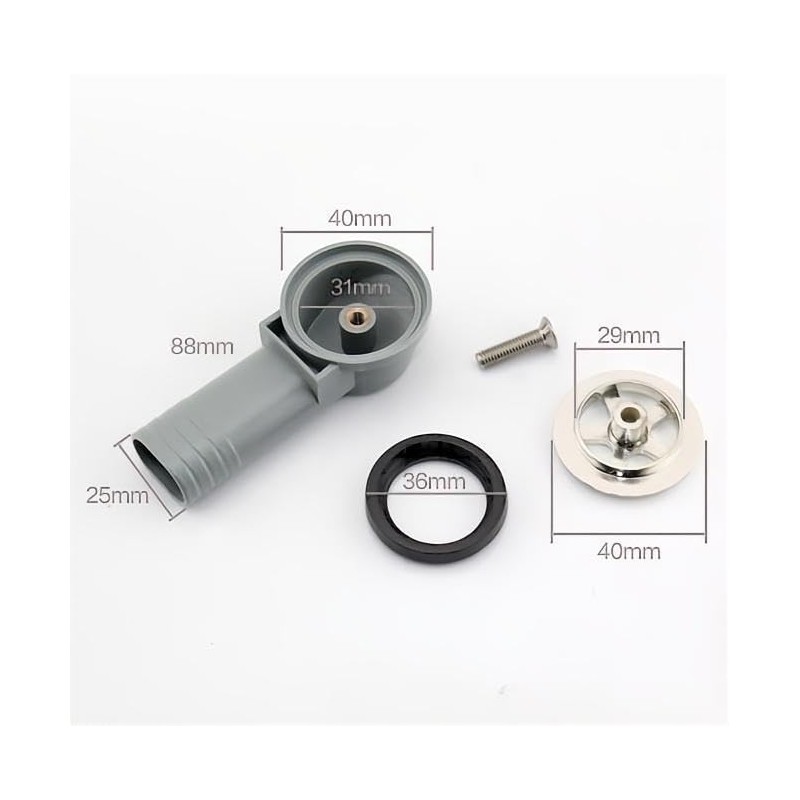 Pack of 2 Kitchen Sink Accessories Overflow Round Interface Overflow