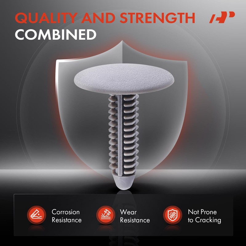 A-Premium 20 PCS Headliner Car Retainer Fastener Push Pin Clips