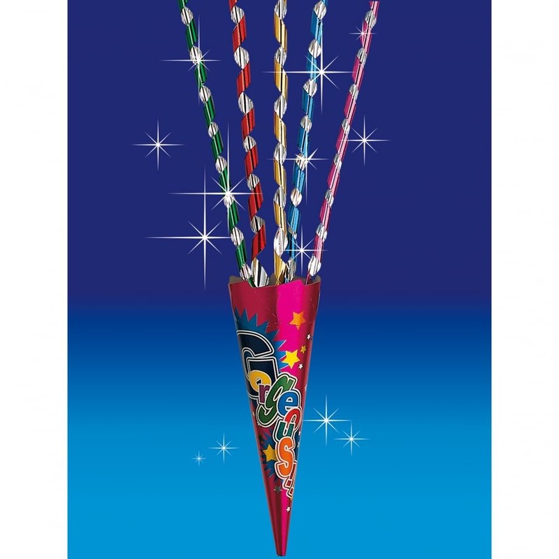 ハデに散らかるクラッカー（5個入）