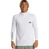 Quiksilver Men's Standard Everyday Surf Tee Hoodie, White