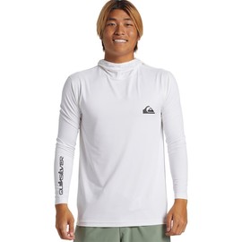Quiksilver Men's Standard Everyday Surf Tee Hoodie, White