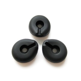 3 Large (L) Earbuds Eartips Compatible with Blueant Q1, Q2, Q3, T1, V1x and Endure T2 Headset Wireless Devices
