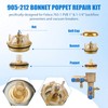 Houoto 905-212 Bonnet and Poppet Repair Kit for Febco 765-1