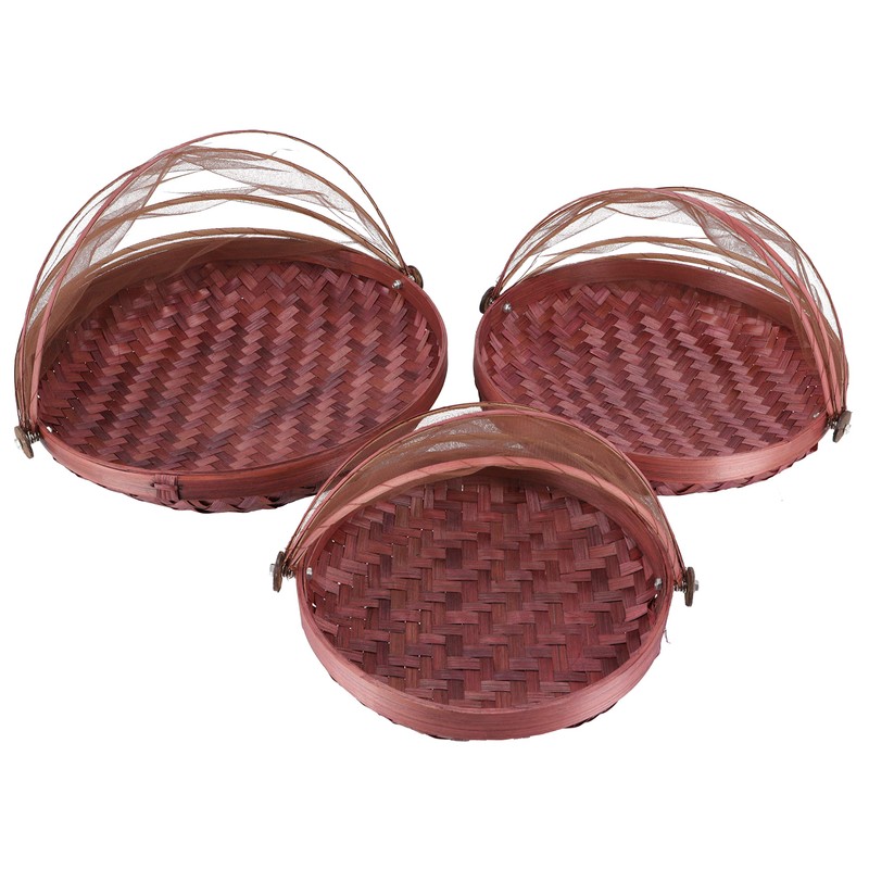 GURU SHOP Fly Protection Fruit Basket – Brown, Size: 25