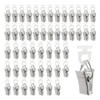 UMCHU Pack of 50 Curtain Clips, Clips with Wheels, Clips