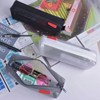 Nylon Mesh Pen Pouch Pencil Case with Zipper, 3Pcs Mesh