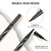 2 in 1 Waterproof Microblading Eyebrow Pen - Double Ended