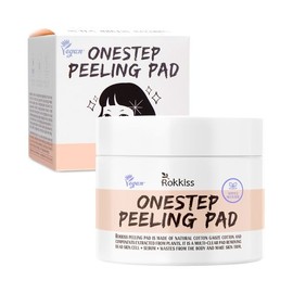 Meoncell ROKKISS Mildly acidic dirt towel peeling pad 70 sheets 155ml 1 piece NONE / 메온셀 ROKKISS 약산성 때타올 필링패드 70매 155ml 1개 NONE