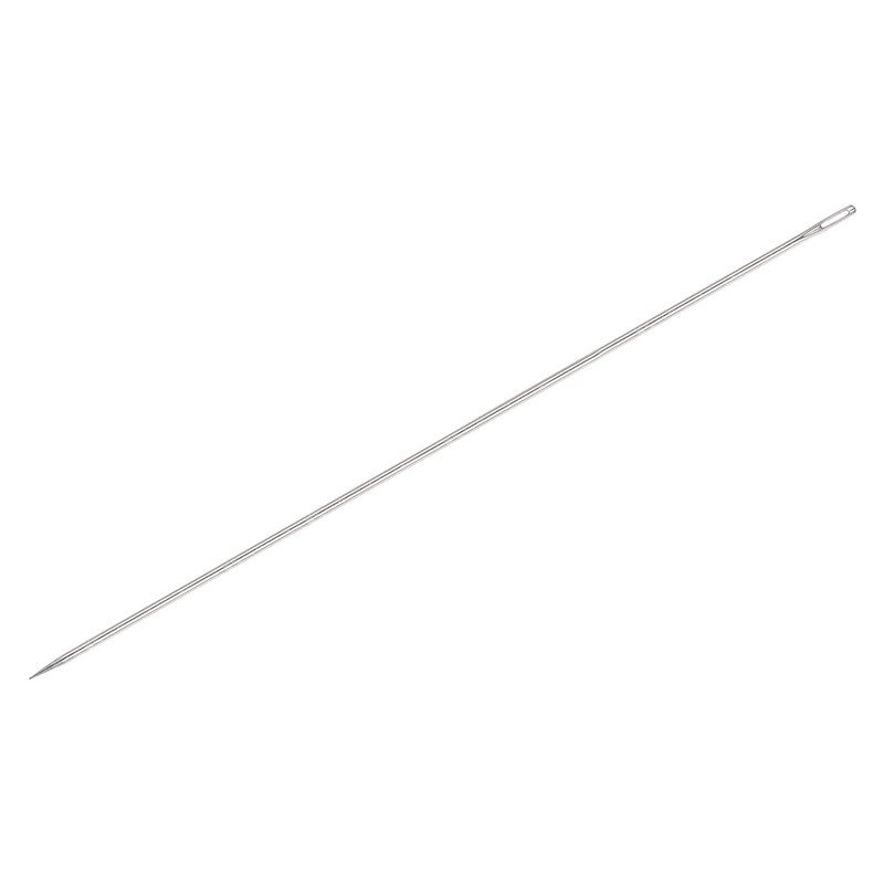 HARFINGTON 12 Inch Upholstery Needles Large Eye Stitching Needles Stainless