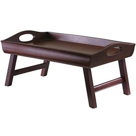 Winsome Wood Sedona Bed Tray, Antique Walnut