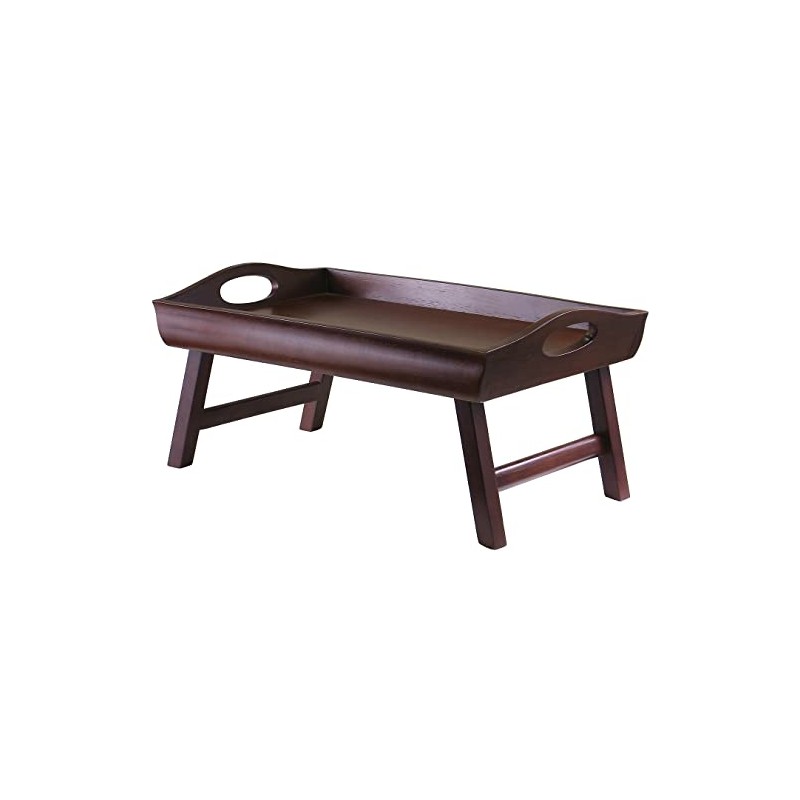 Winsome Wood Sedona Bed Tray, Antique Walnut