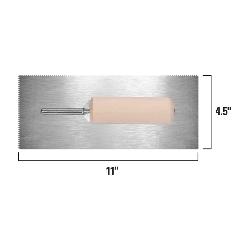 ROBERTS 1/16" x 1/16" x 1/16" Square Notch Pro Vinyl