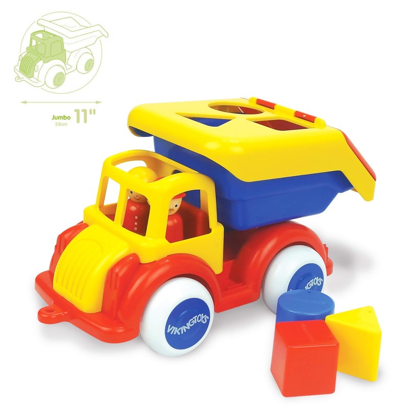 Viking Toys - Jumbo Shape Truck with 2 Figures