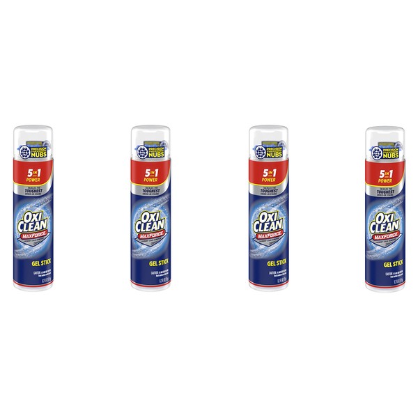 OxiClean Max Force Gel Stick, 6.2 Oz (4 Pack)