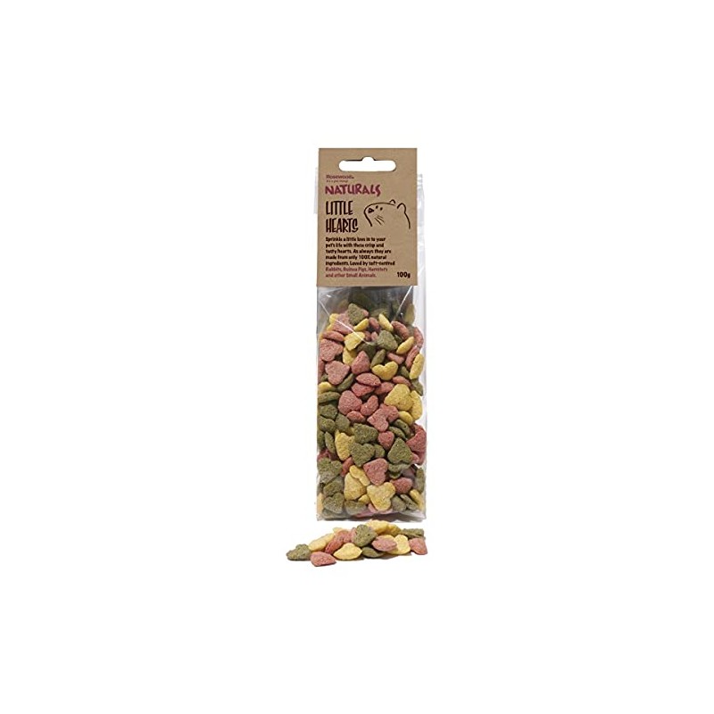 Rosewood Naturals Little Hearts | Pack of 3 x 100g