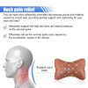 GAOLAOSY 2PCS Car Neck Pillow, Soft Comfortable Headrest Pillow with