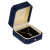 Necklace Box Velvet Pendant Gift Box Long Chain Jewelry Display