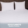 Plush Palace Extra Deep 30cm Quilted Single Mattress Protector, Hypoallergenic