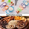 Set of 6 Measuring Cups for Baking, Cup Measurements Set,