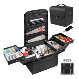 Maletines De Maquillaje Profesional Impermeable 4 Niveles