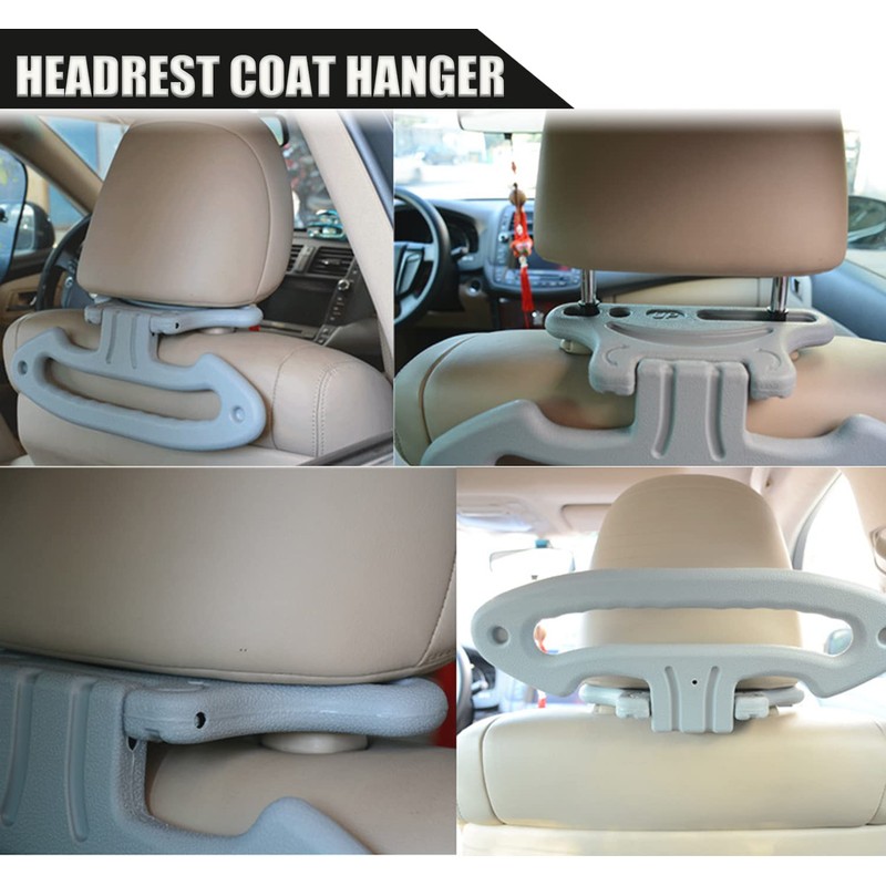 3 in 1 Car Coat Hanger Headrest Coat Hanger Coat