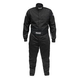 ‎Allstar Performance ALL931011 Driving Suit - 1-Piece - SFI 3.2A/1 - Single Layer - Fire Retardant Cotton - Black - Small - Each