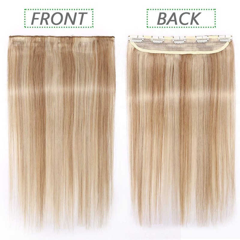 THD Clip-in Extensions, Real Hair, Pack of 1, 5 Clips