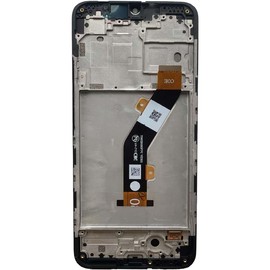 SECRETIGER LCD Screen Display Touch Digitizer Frame Assembly Replacement for BLU View 5 LCD Screen B160V 6.56"