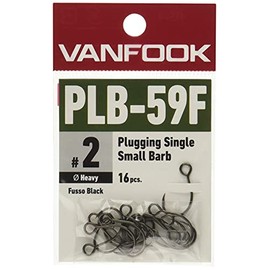 Vanfook PLB-59F Plugging Single Heavy 16 Pieces Fluorine Black #2