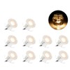 10PCS 32mm Outdoor Waterproof LED Deck Light Kit Landscape Recessed