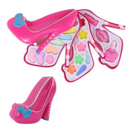Set De Maquillaje Fashion Para Niña De Zapatilla