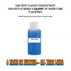 Summer Snow Entertainment SUB ZERO MIX SNOW CONE/SHAVED ICE FLAVOR CONCENTRATE MAKES 1 QUART
