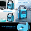 1 Pack 3 IN 1 Solar USB Rechargeable Brightest COB