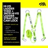 BearTOOLS Hi-Vis Ladder Yoke+3 Meter Hi-Vis Ladder Strap C/W Cam