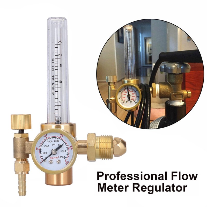 Argon Flow Meter Regulator, CO2 Argon Gas Regulator, Pressure Regulator,