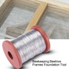 TOPINCN Stainless Steel or Iron Wire, 500g Roll for Beehive