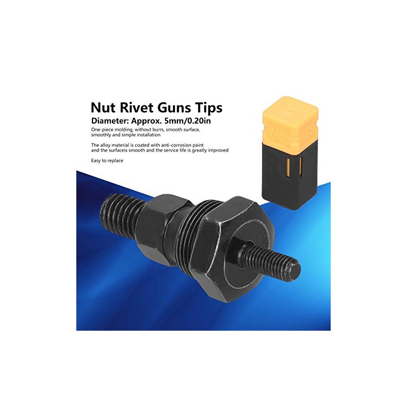 M5 Manual Nut Rivet Gun Tips, Alloy Steel Rivet Nut