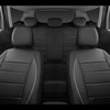 CAR PASS Universal Reflect Piping Leather Car Seat Cover, Fit