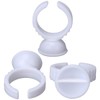 100 pcs White Pigment Glue Ring Cups Tattoo Ink Holder