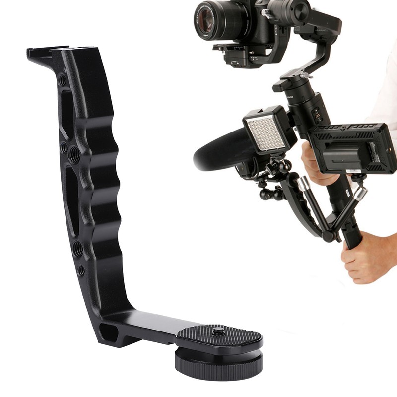 Aluminum Alloy L Bracket Extended Single Handle Grip for Zhiyun