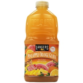Langers Juice Cocktail, Pineapple Orange Guava, 64 Fl Oz (Pack of 8)