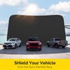 Car Windshield Sun Shade Compatible with 2007-2021 Toyota Tundra Accessories
